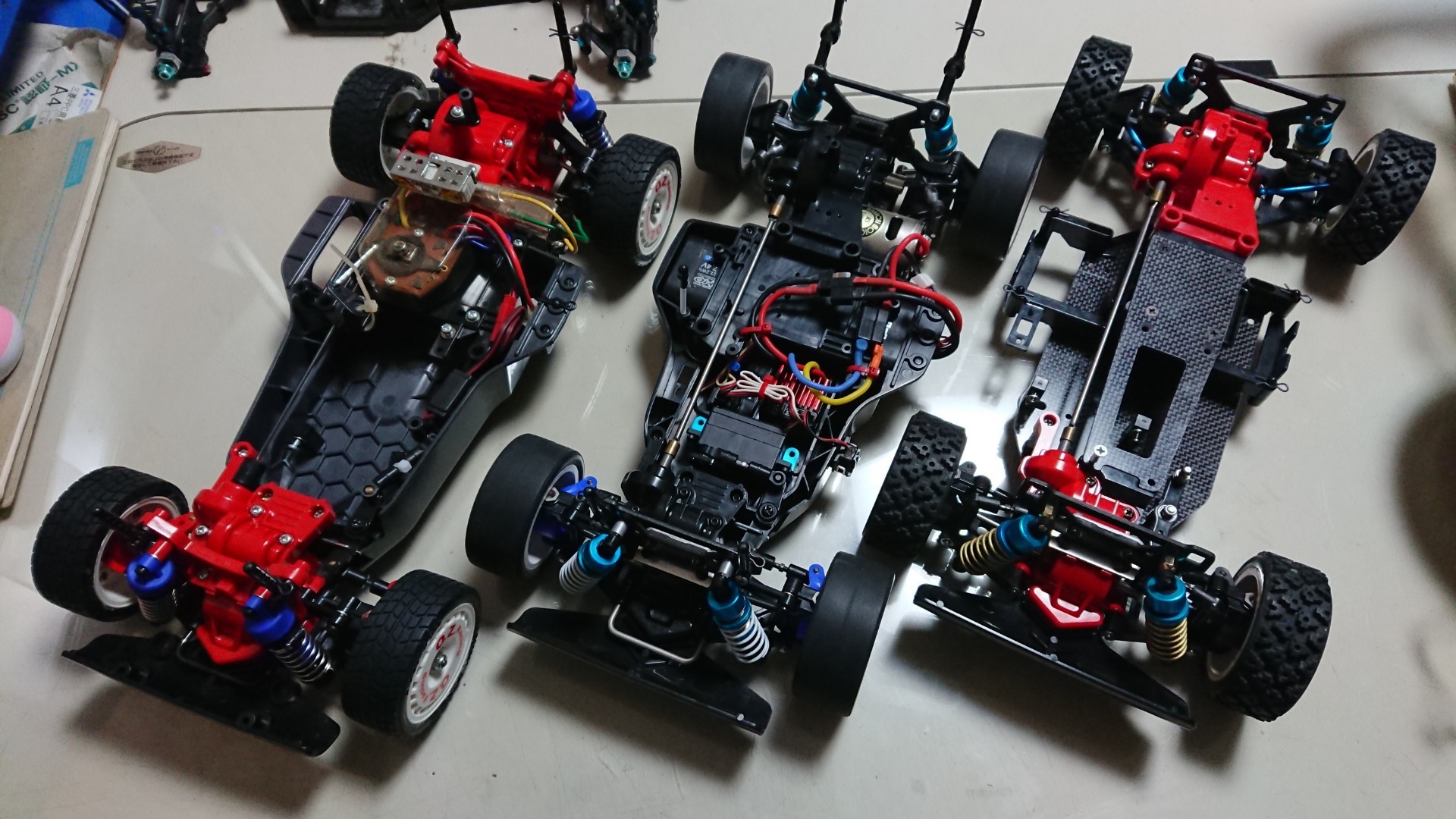 タミヤ TA01 RWD ドリフト仕様 改造多数 ドリラジ サーボ ジャイロ タミヤ TA01 ラリー仕様 タミヤ TA01 RWD ドリフト仕様 改造多数